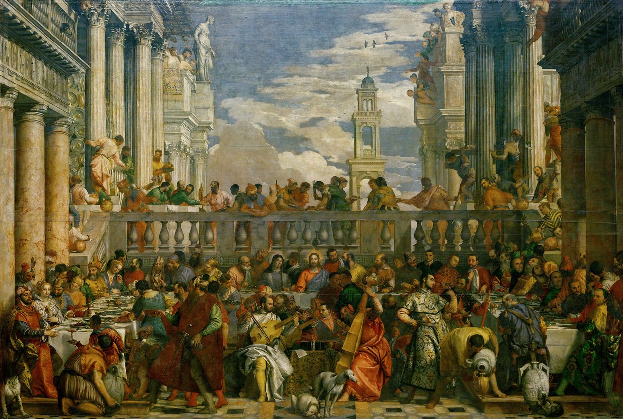 Svatba v Káně od Paolo Veronese