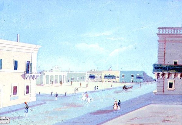 Náměstí svatého Jiří, Valletta, Malta od Paolo Andrea Deangelis