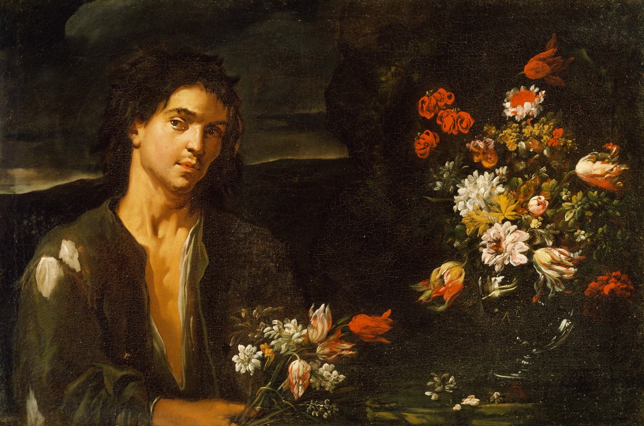 Autoportrét, Paolo Antonio Barbieri (1603-1649) od Paolo Antonio Barbieri