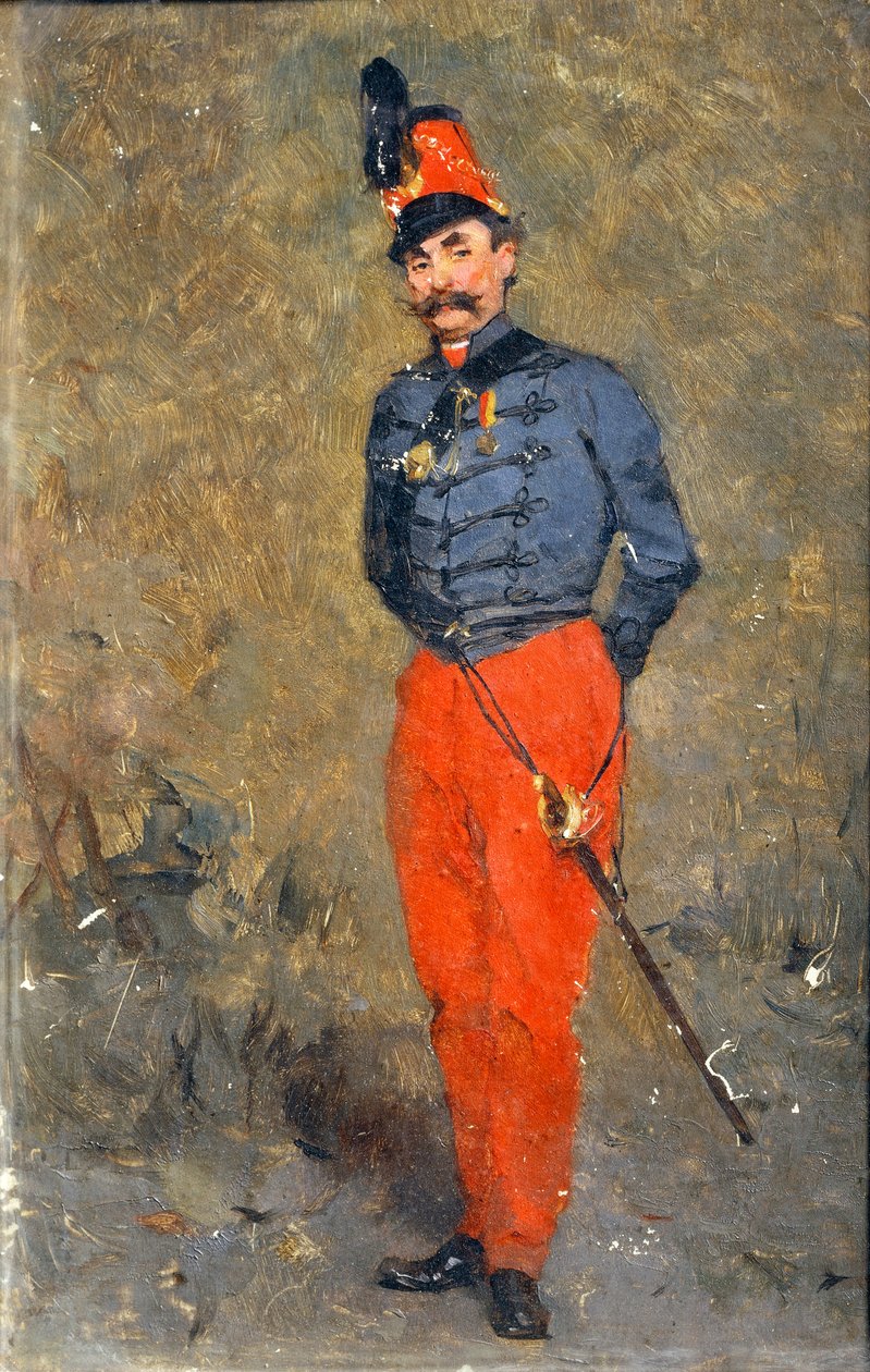 Portrét Luigi Comastri (olej na plátně) od Paolo Bedini