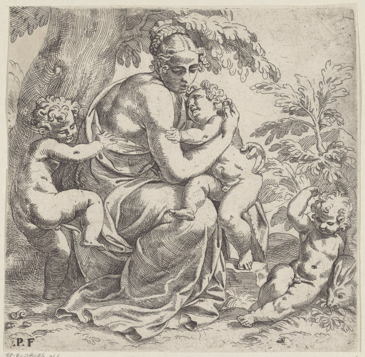 Láska (Caritas) od Paolo Farinati