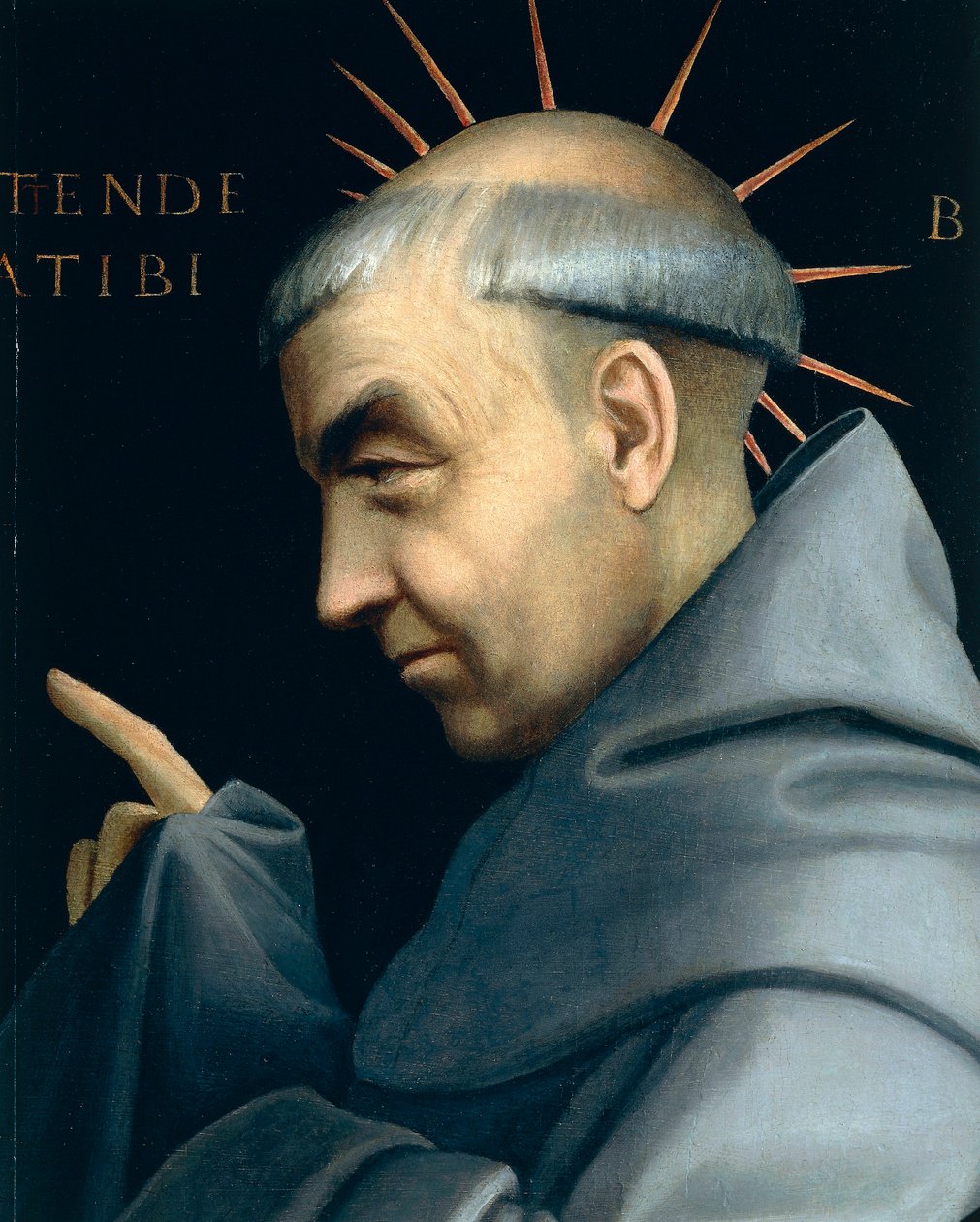 Svatý Bernard ze Sieny od Cavazzoly (1486-1522) od Paolo Morando Cavazzola