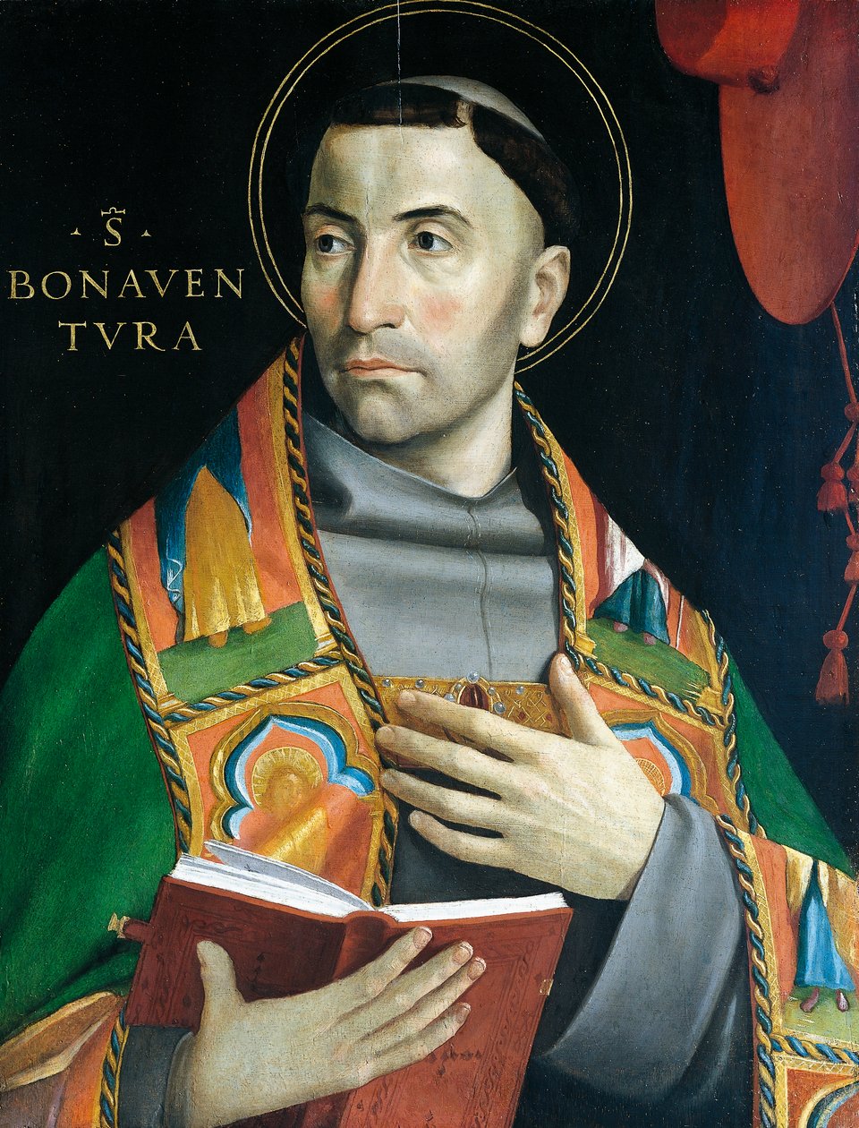 Svatý Bonaventura (1221–74) od Paolo Morando Cavazzola