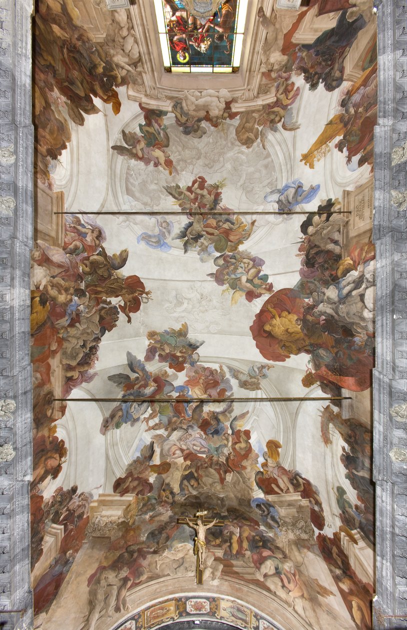 Klenba s freskami, kolem 1696-97 od Paolo Pagani