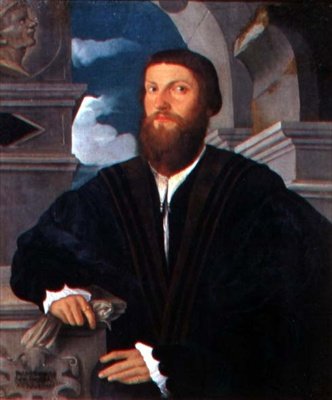 Portrét lékaře Coignatiho, kolem roku 1534 od Paolo Pino or Pini