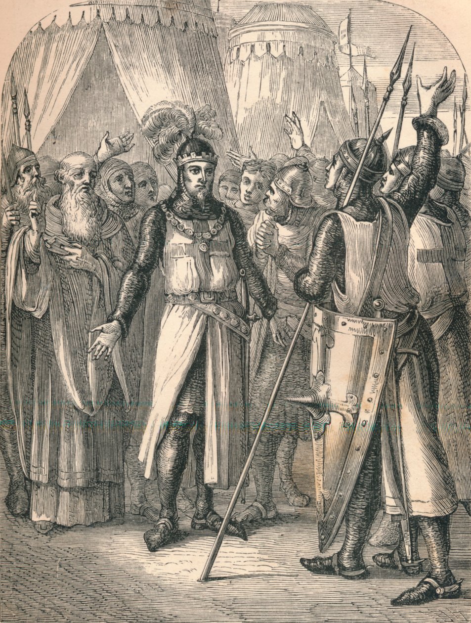 Godfreys Recovery, 1869 od Paolo Priolo