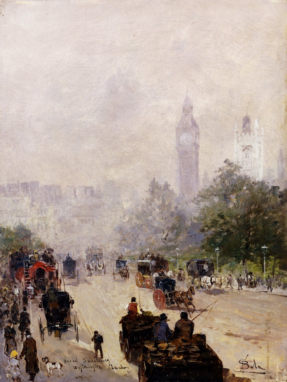 Broad Sanctuary, Westminster, Londýn, od Paolo Sala