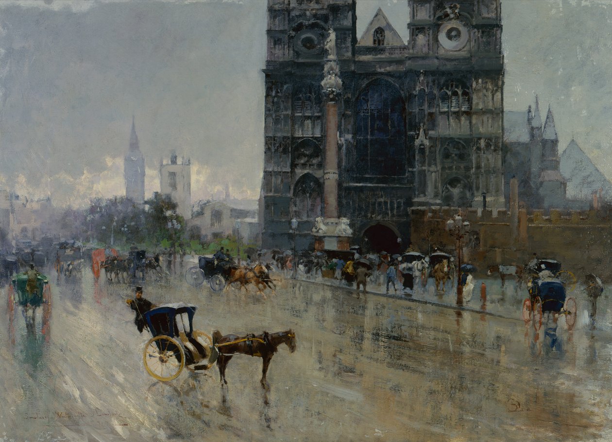 Svatyně, Westminster (olej na plátně) od Paolo Sala