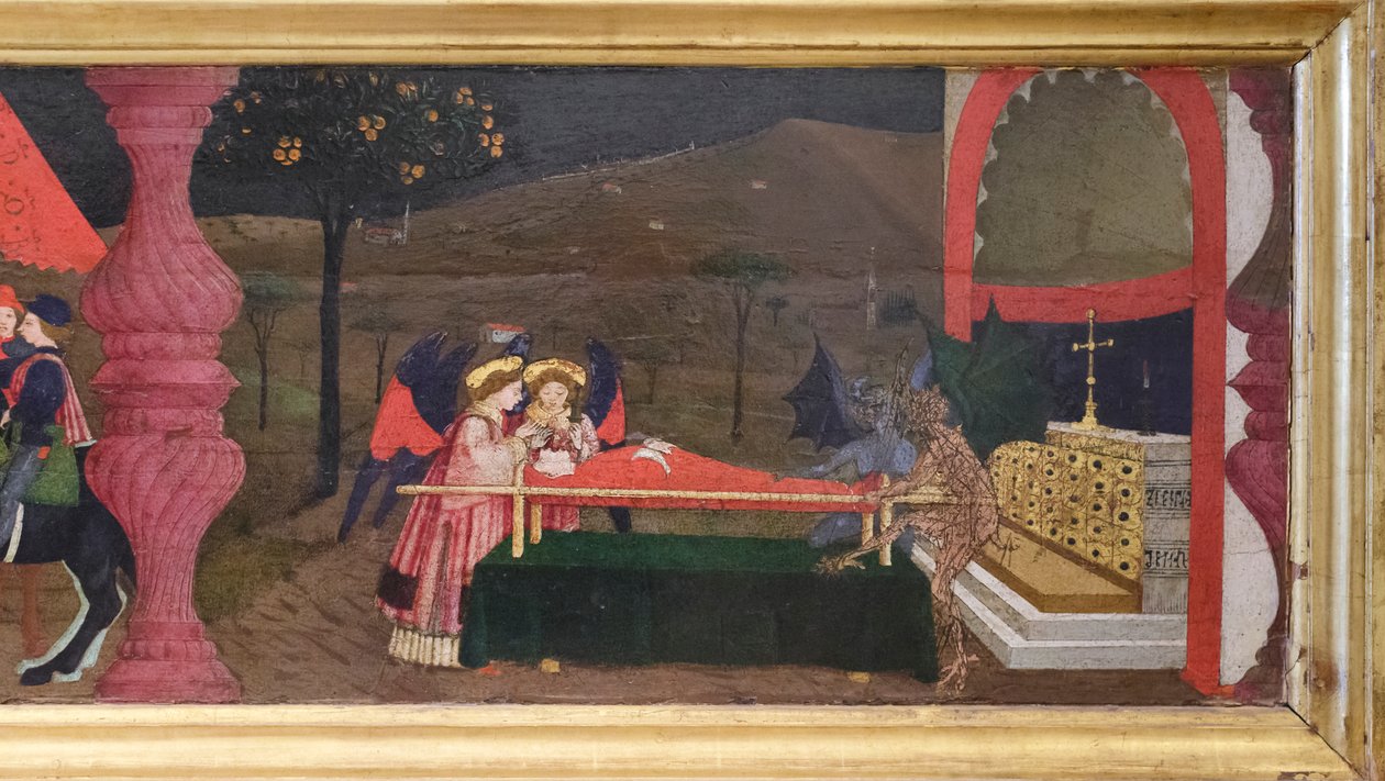 Predella o znesvěcení hostie, detail od Paolo Uccello