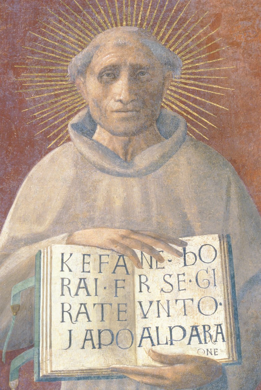 Požehnaný Jacopone da Todi od Paolo Uccello