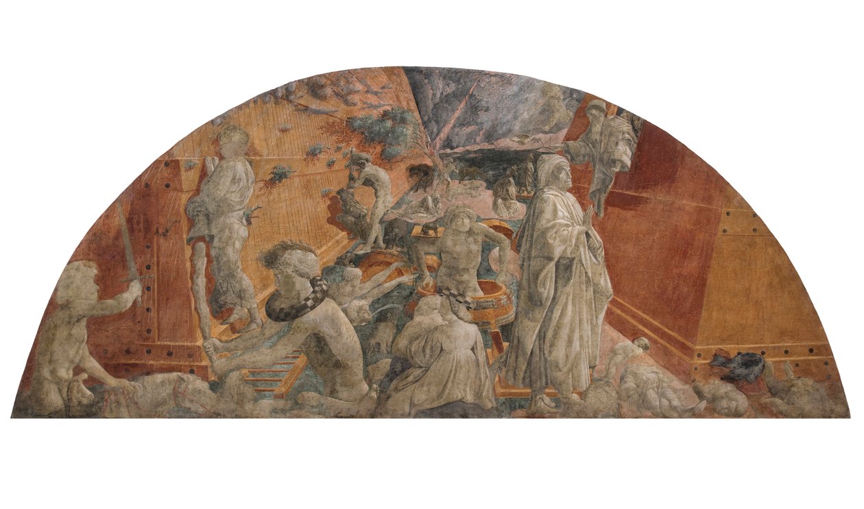 The Flood and Waters Subsiding, c. 1440. od Paolo Uccello
