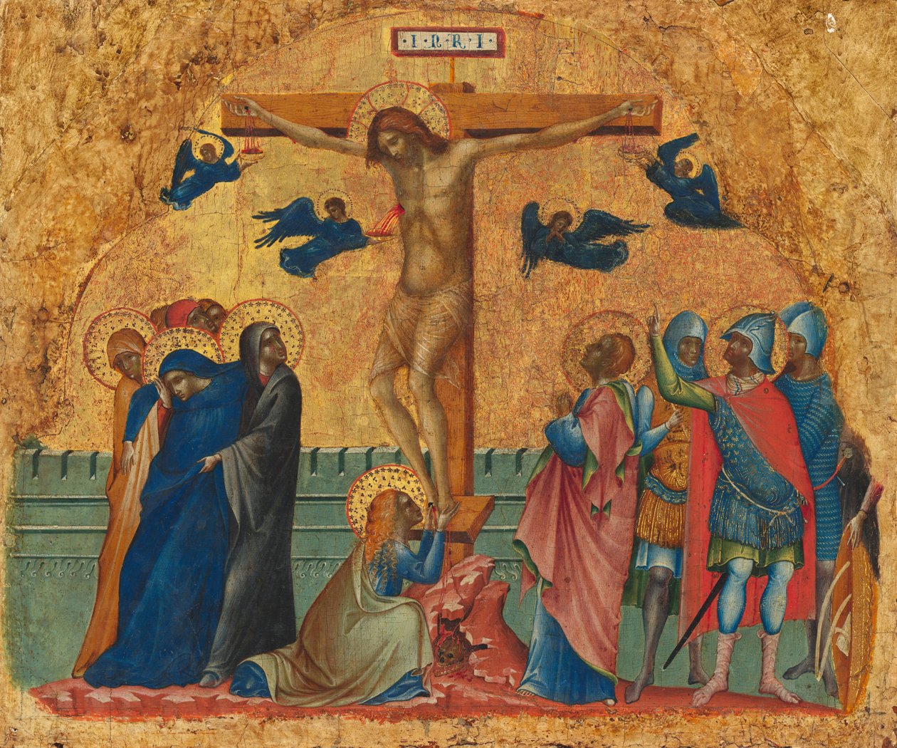 Ukřižování, c. 13401345. od Paolo Veneziano