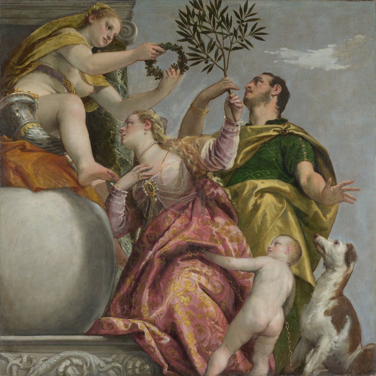 Happy Union z: Čtyři alegorie lásky, ca. 1575 od Paolo Veronese