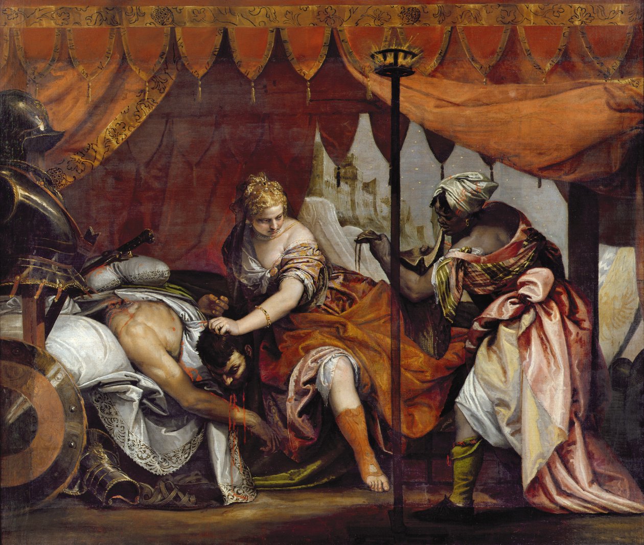 Judith a Holofernes od Paolo Veronese