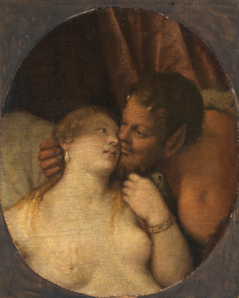 Jupiter a Antiope od Paolo Veronese