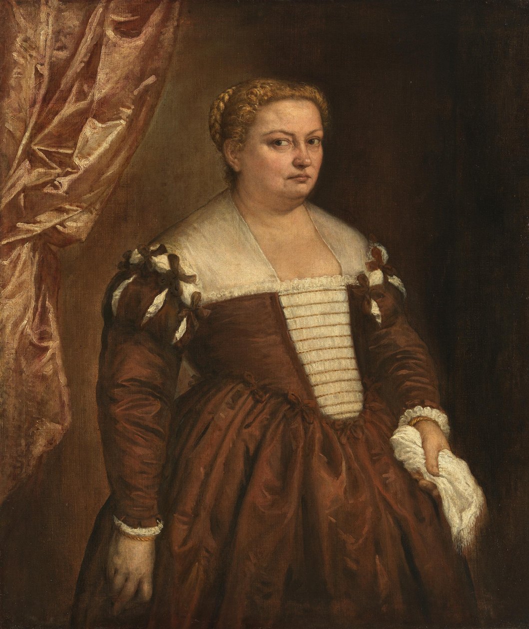Portrét benátské ženy od Paolo Veronese