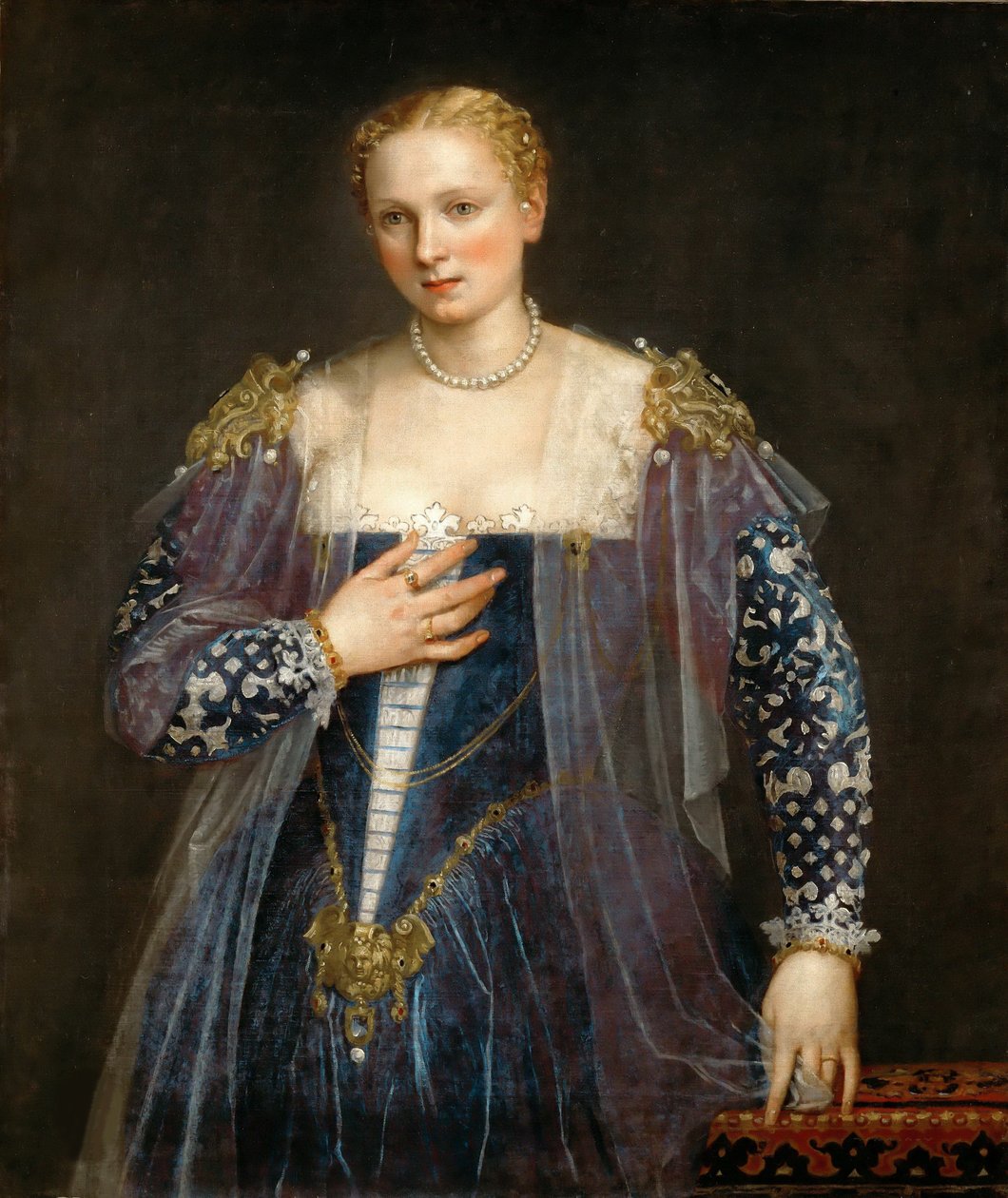 Portrét benátské ženy La Bella Nani, c. 1560. od Paolo Veronese