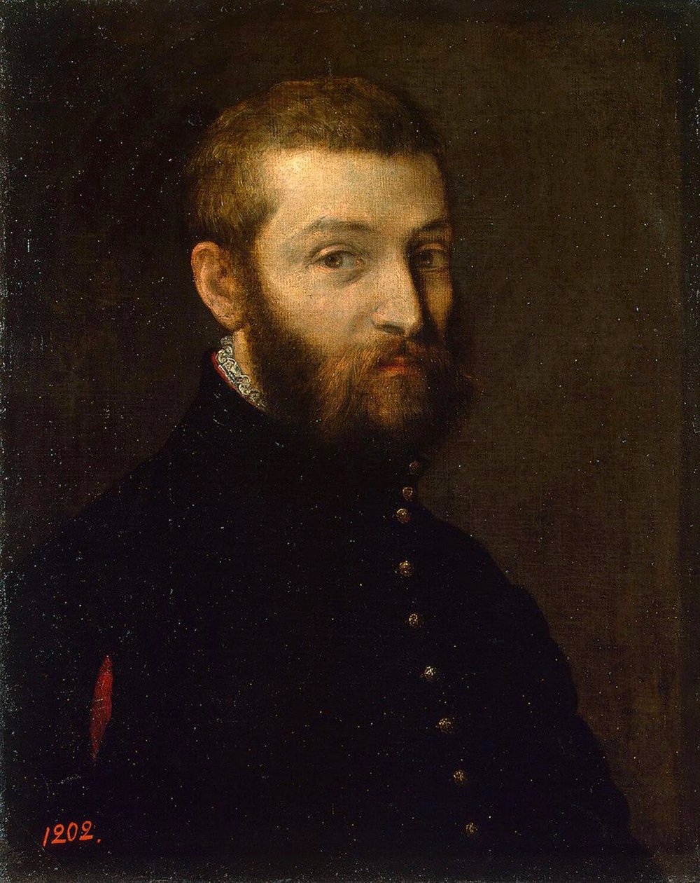 Autoportrét“, mezi 1558 a 1563. od Paolo Veronese