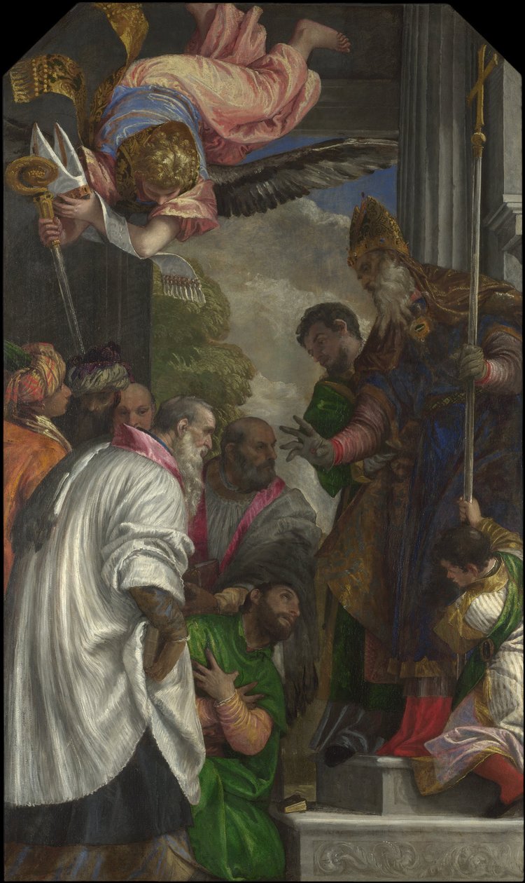 Zasvěcení svatého Mikuláše, 1562 od Paolo Veronese