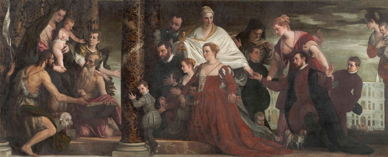 Madona rodiny Cuccina od Paolo Veronese