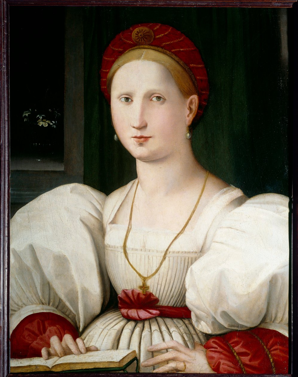 Portrét ženy Malba od Paola Zacchii (kolem 1519-1561) (ek.ital.) 16. století Sun. 0,73x0,55 m Lille musee des Beaux Arts od Paolo Zacchia