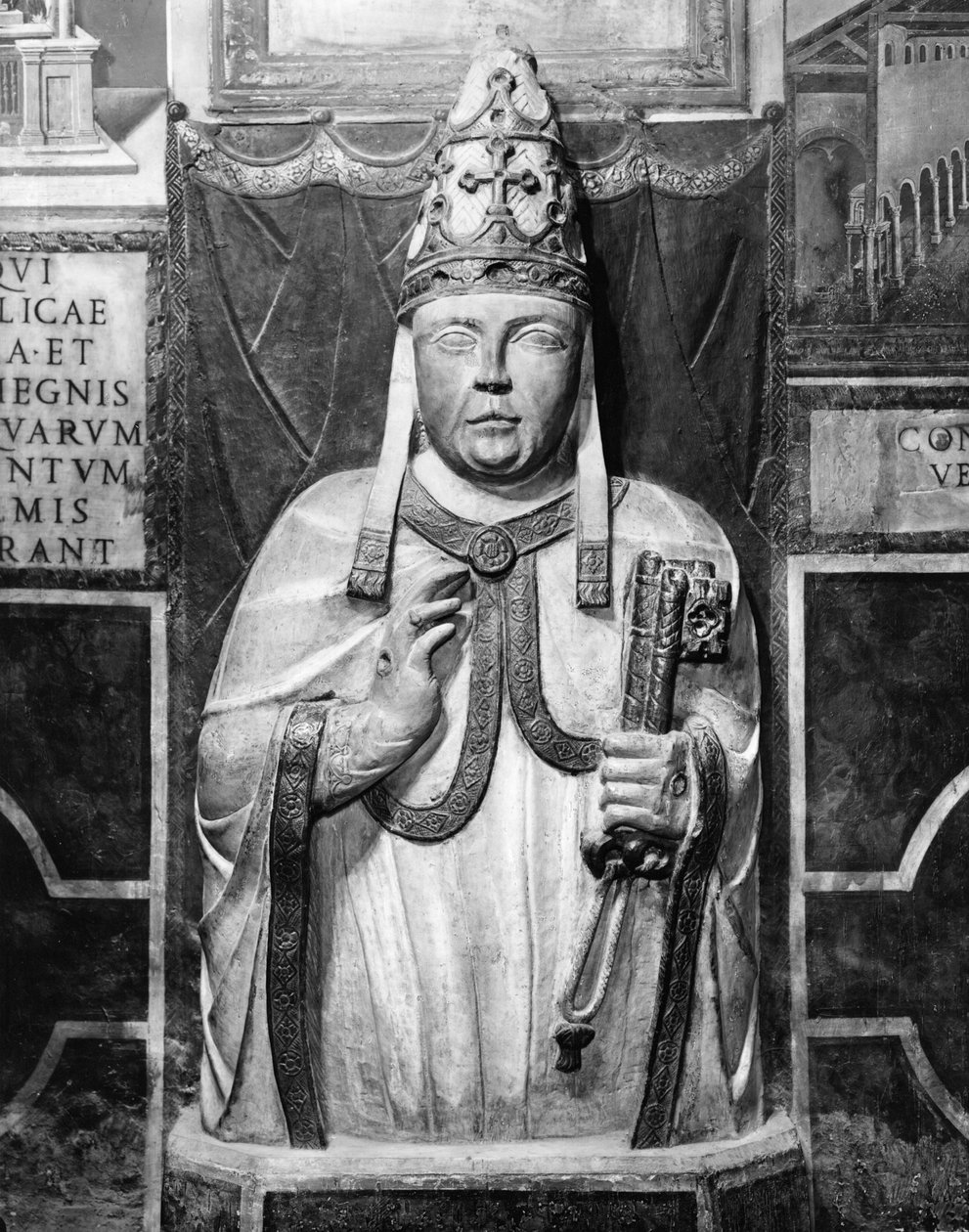 Papež Benedikt XII. († 1342) od Paolo da Siena