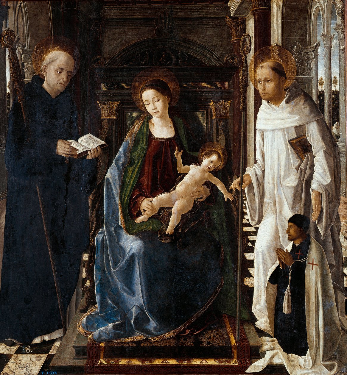 Panna rytíře z Montesy od Paolo de San Leocadio