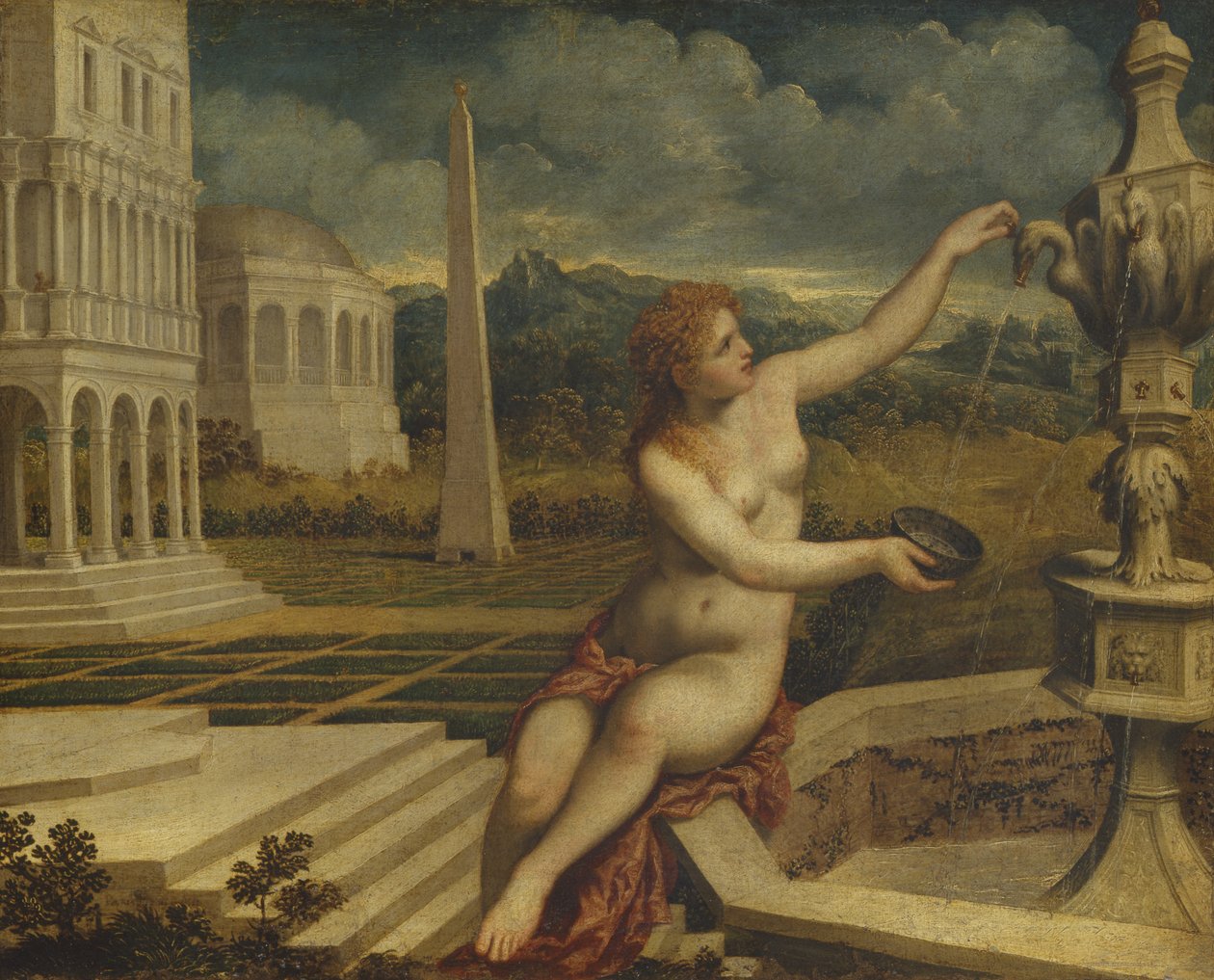Bathsheba, 1552 od Paris Bordone