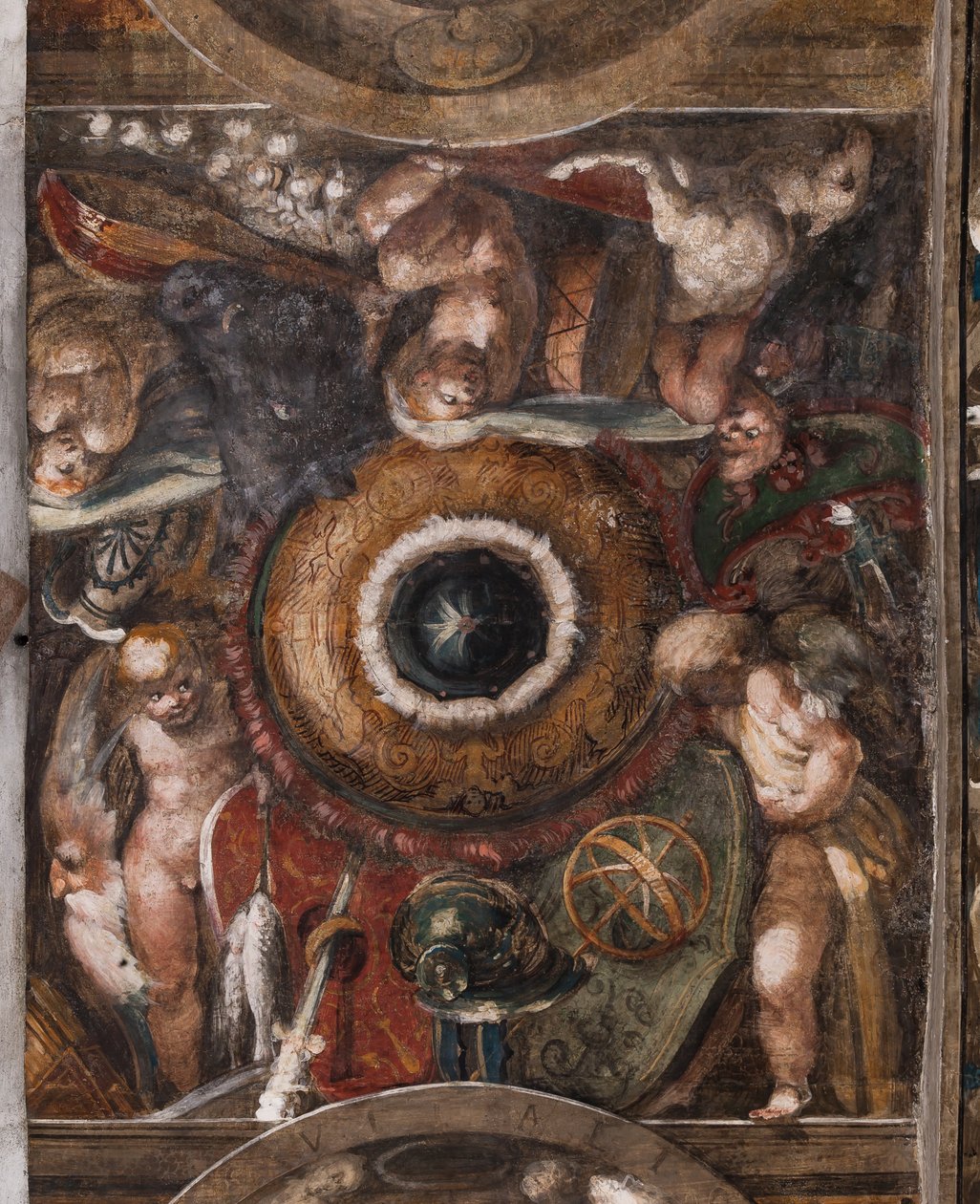 Putti, detail, cca 1523 (čerstvé) od Parmigianino