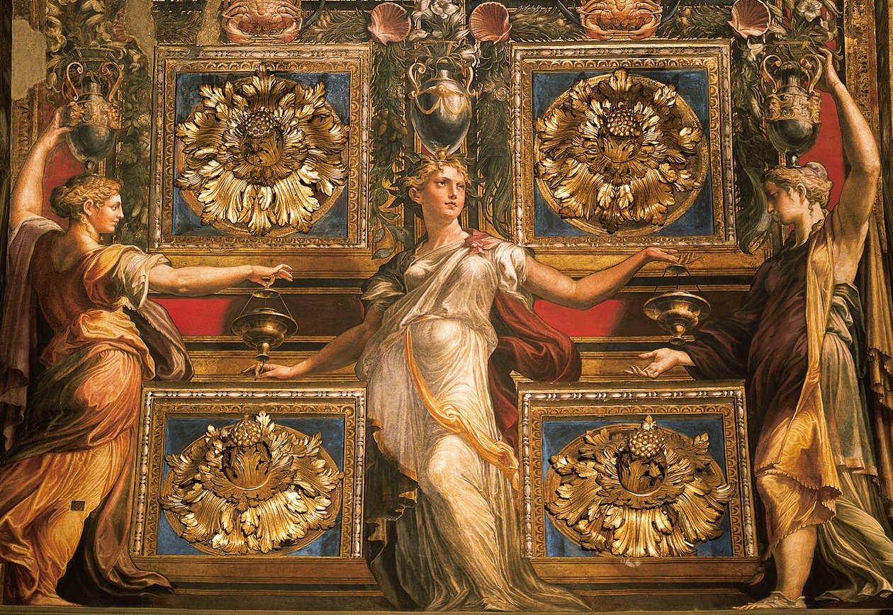Tři pošetilé panny, Francesco Mazzola, známý jako Parmigianino od Parmigianino