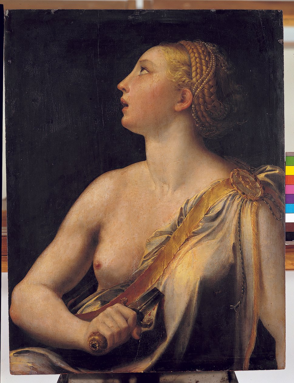 Roman Lucrezia, Girolamo Francesco Maria Mazzola, známý jako il Parmigianino od Parmigianino (1503 40)