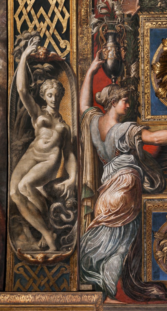 Tři moudré panny a tři pošetilé panny, detail 3660863 od Parmigianino