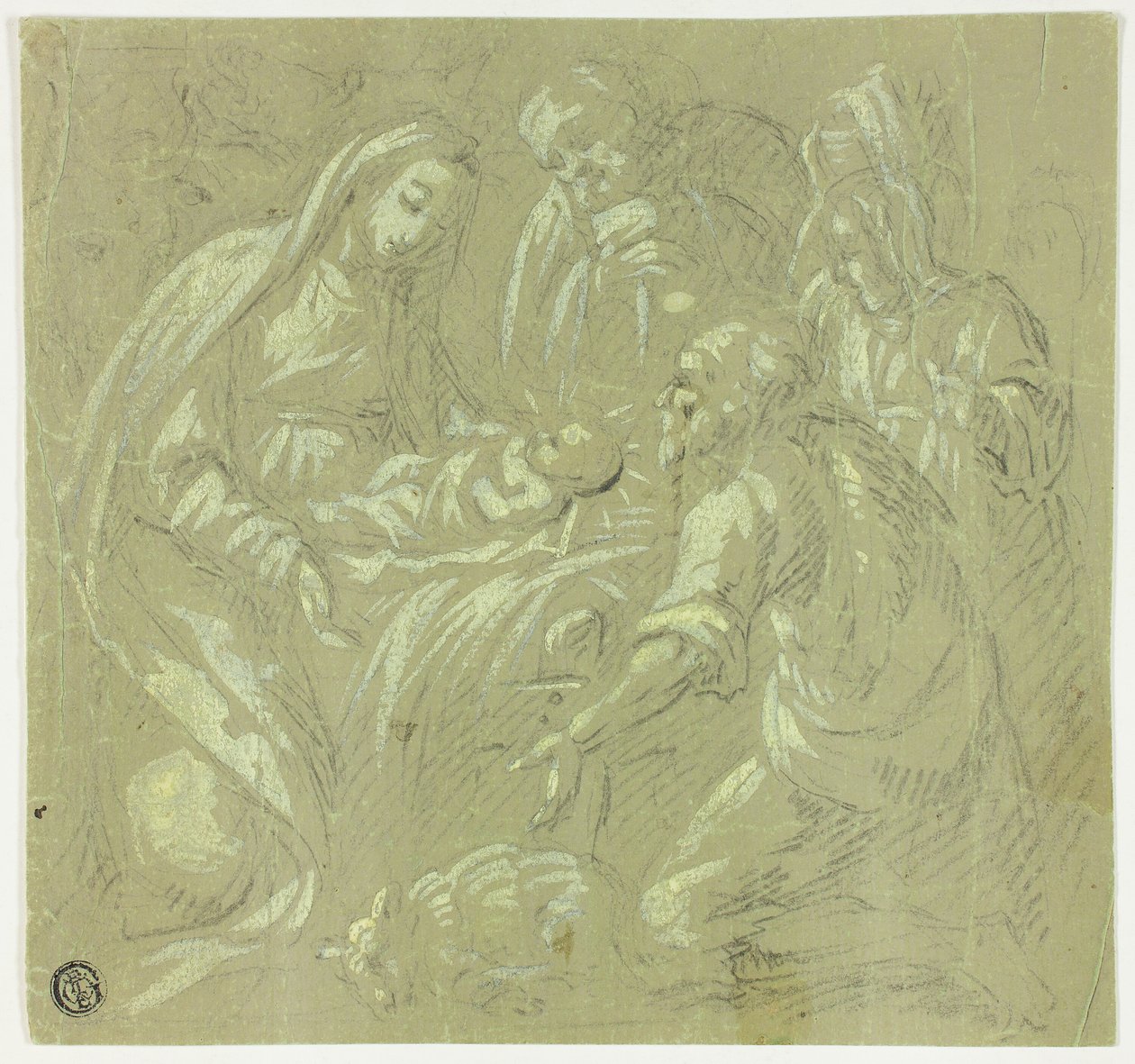 Klanění pastýřů od Parmigianino