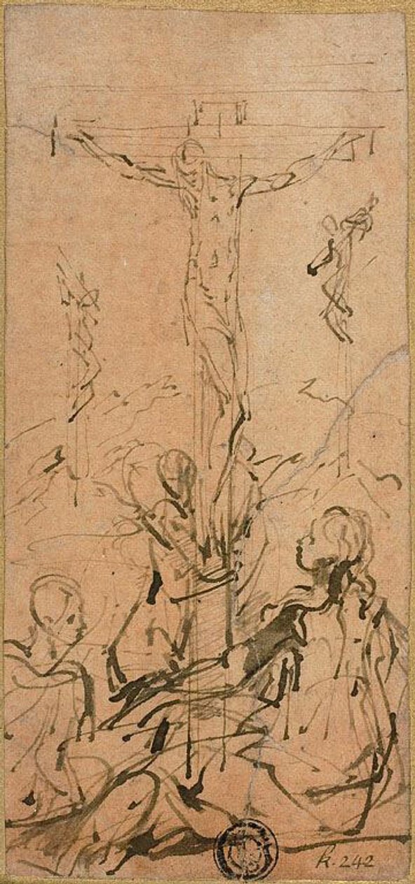 Ukřižování od Parmigianino