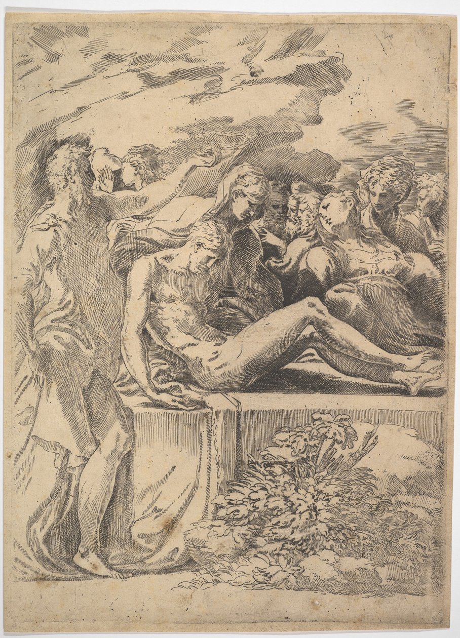 Entombment.n.d. od Parmigianino