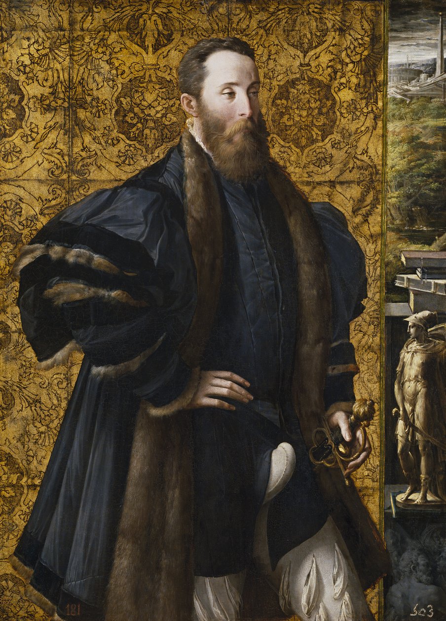 Portrét Pier Maria Rossi di San Secondo od Parmigianino