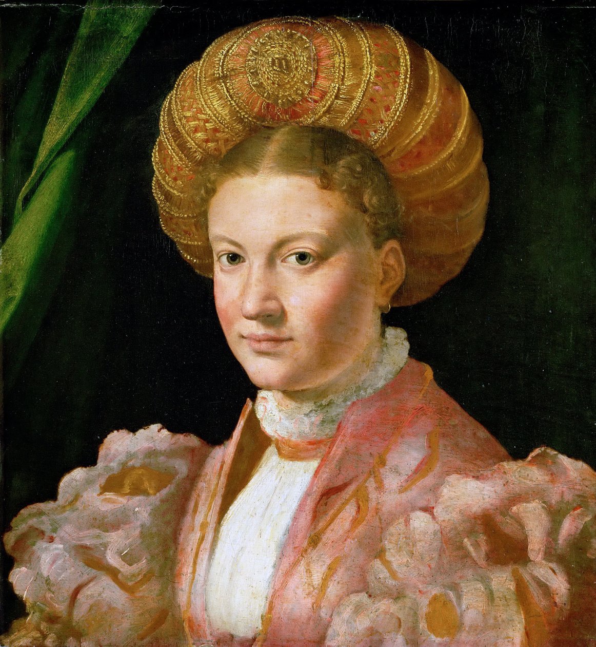 Portrét mladé dámy, cca 1530 od Parmigianino