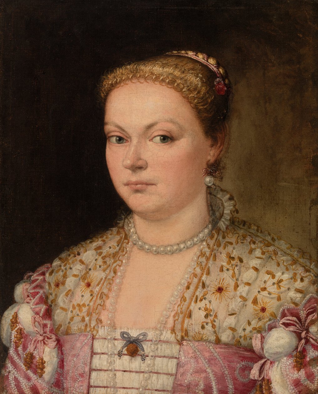 Portrét dámy od Parrasio Micheli, Veronese (Paolo Caliari)