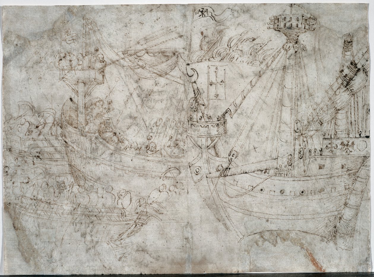 Kosmická loď, c. 10. léta 14. století. od Parri Spinelli