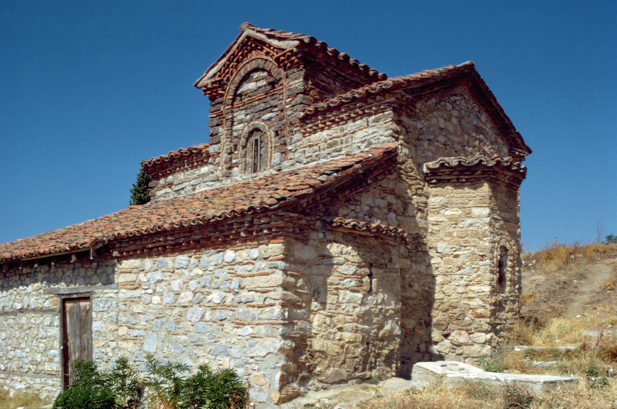Kostel sv. Konstantina a sv. Heleny z roku 1477 od Parthenius