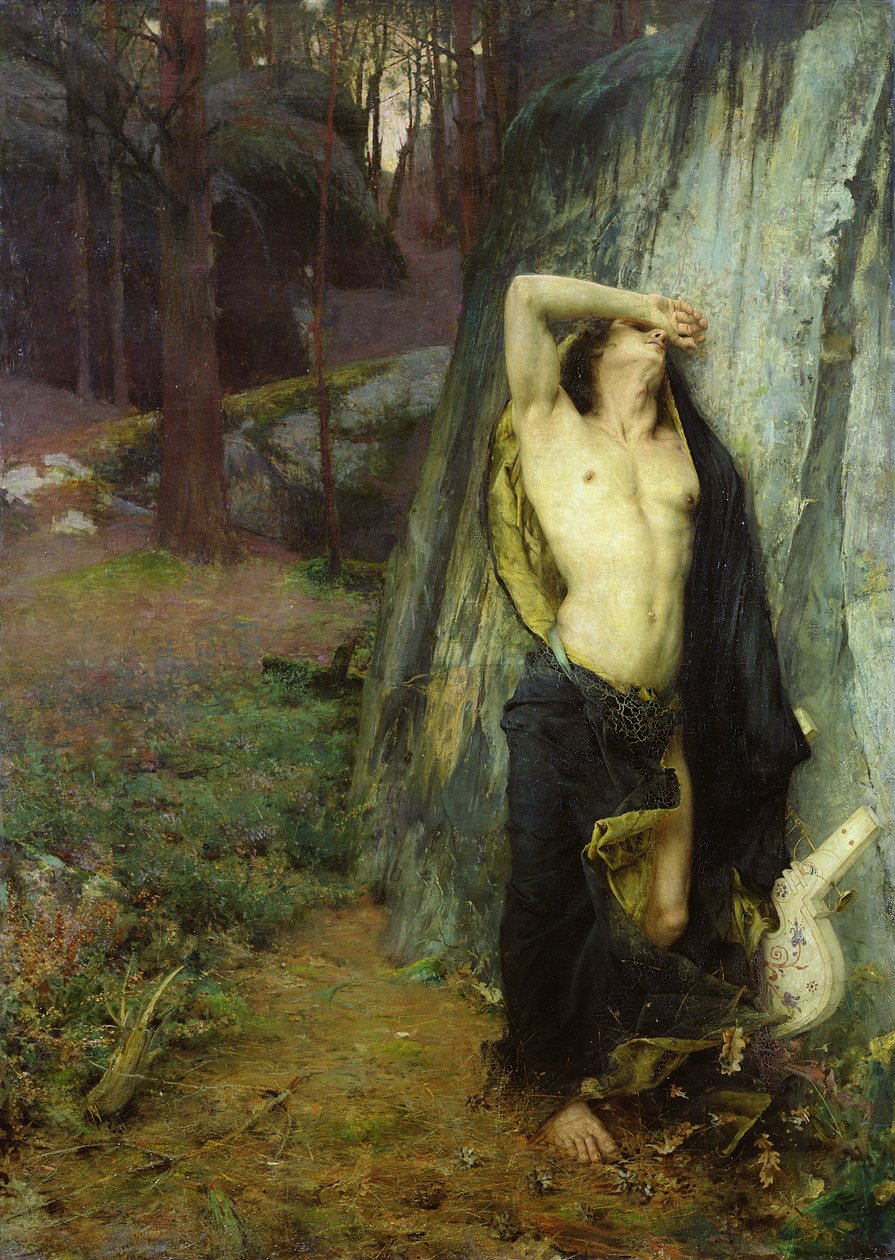 Smrt Orfea od Pascal Adolphe Jean Dagnan Bouveret
