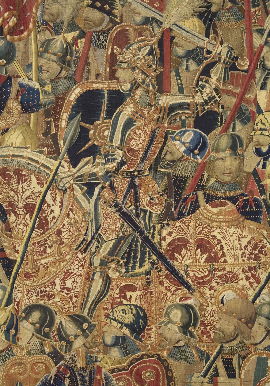Pastranské tapiserie, výroba v Tournai, pravděpodobně z dílny Passchiera Greniera, asi 1471 - 1475 (tapiserie) od Pasquier (workshop of) Grenier