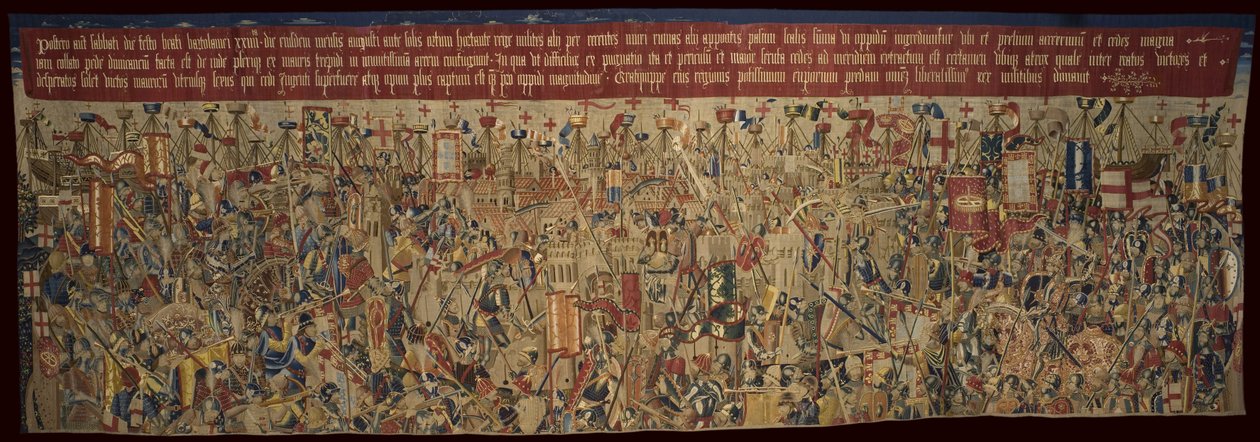 Pastranské tapiserie, výroba v Tournai, pravděpodobně z dílny Passchiera Greniera, asi 1471 - 1475 (tapiserie) od Pasquier (workshop of) Grenier