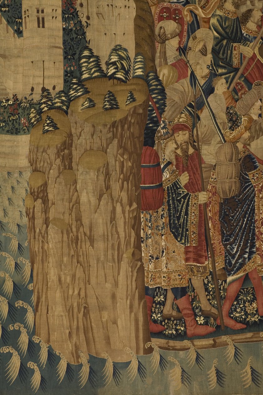 Pastranské tapiserie, výroba v Tournai, pravděpodobně z dílny Passchiera Greniera, asi 1471 - 1475 (tapiserie) od Pasquier (workshop of) Grenier