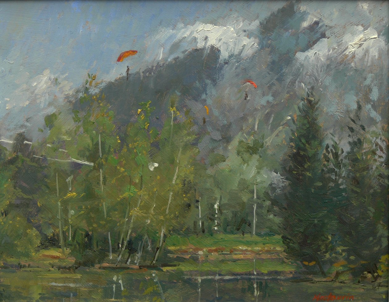 Závěsné kluzáky v Chamonix, 2007 od Pat Maclaurin