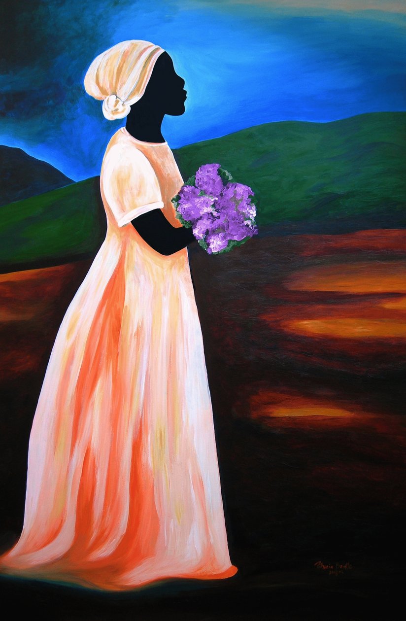 Loraine, 2008 (akryl na masonitu) od Patricia Brintle