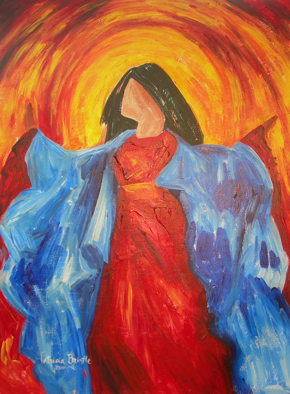 Luminosity, 2011 (akryl na plátně) od Patricia Brintle