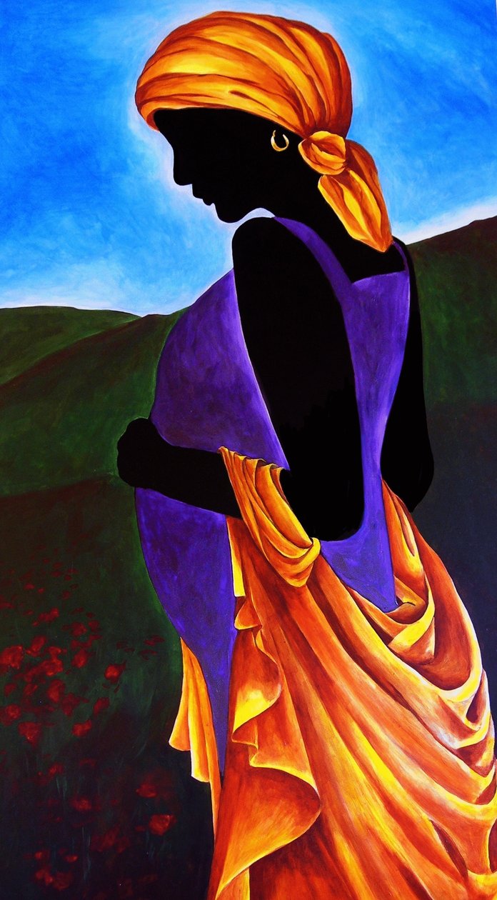 The Waiting, 2008 (akryl na masonitu) od Patricia Brintle