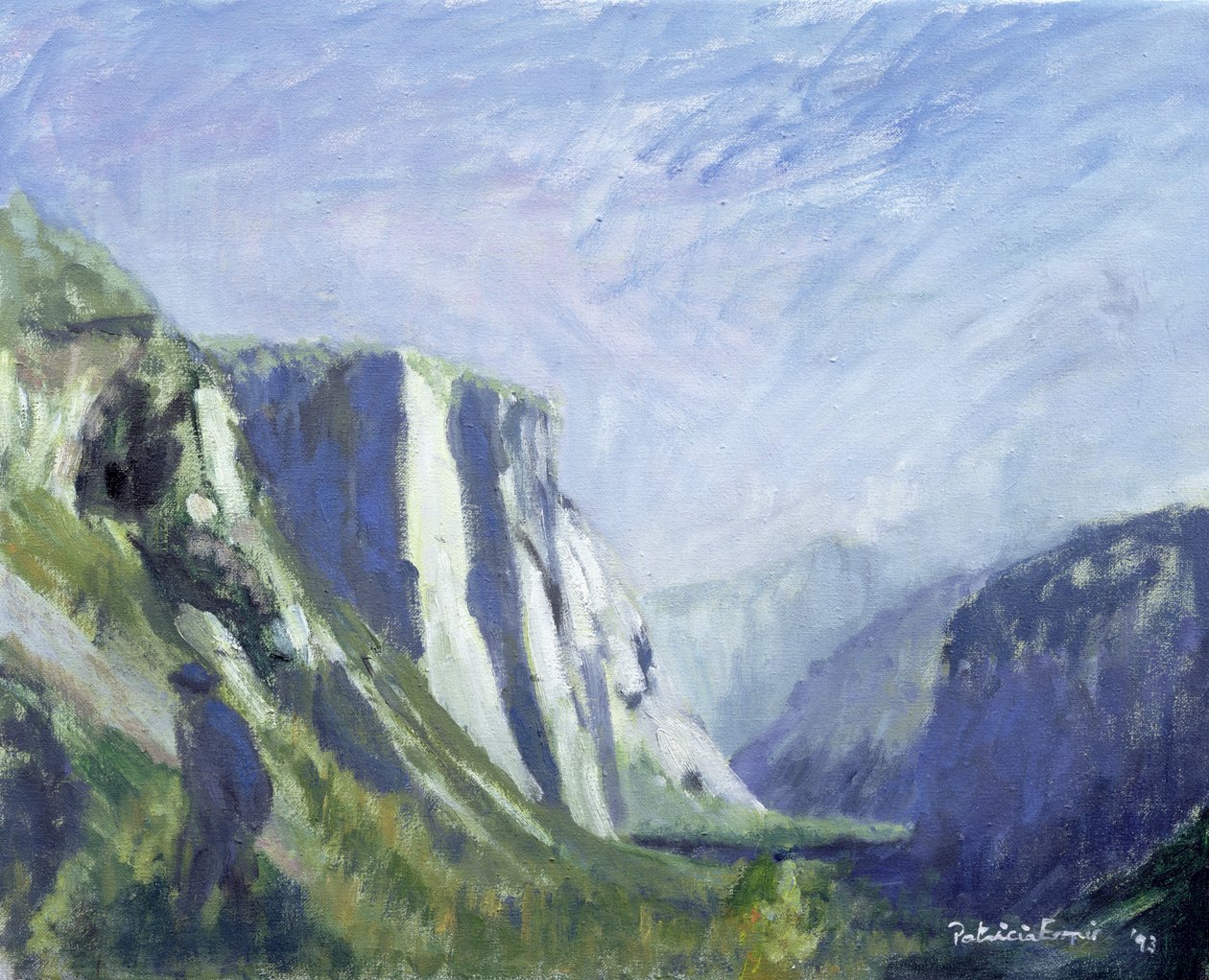 El Capitan, Yosemitský národní park, 1993 od Patricia Espir