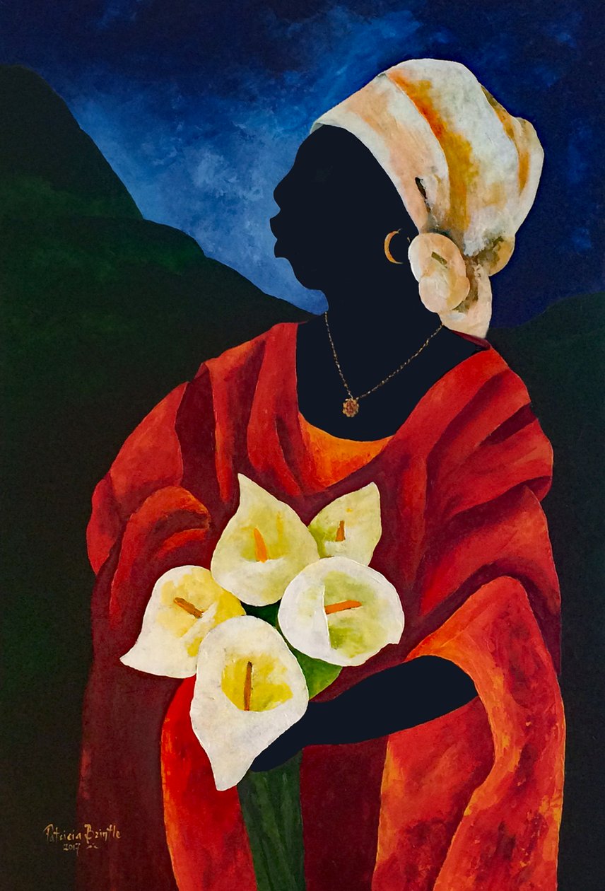Callas Five, 2017 (akryl na plátně) od Patricia Brintle